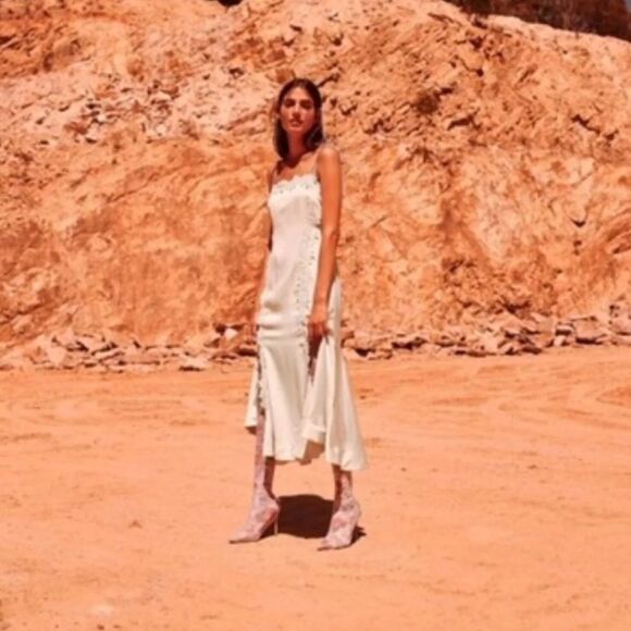 Keepsake RESOUND MIDI DRESS seafoam - Picture 6 of 6